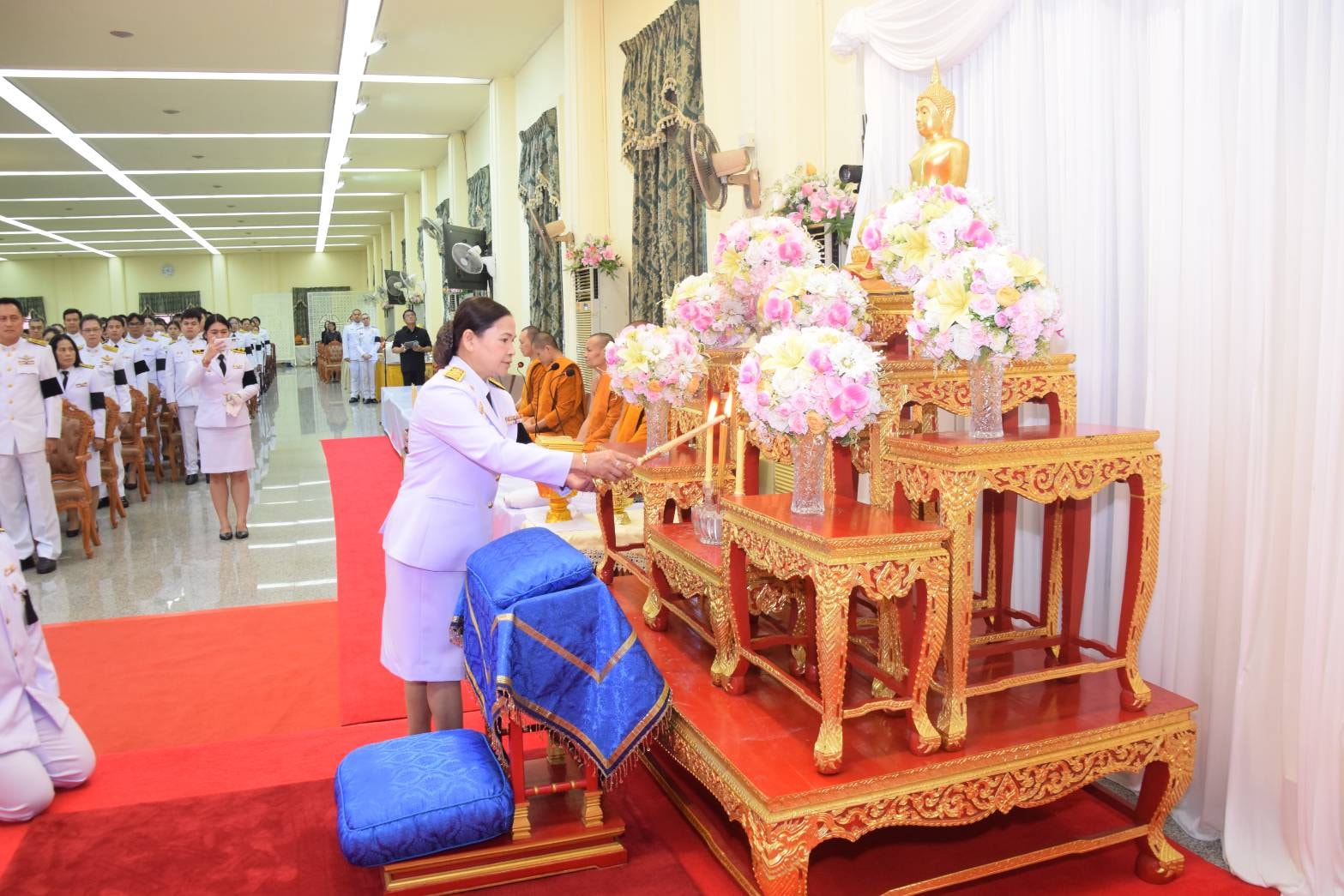 16 พฤศจิกายน 2568 จังหวัดพระนครศรีอยุธยา ร่วมกับคณะสงฆ์จังหวัดพระนครศรีอยุธยา และวัดพนัญเชิงวรวิหาร จัดพิธีสวดพระอภิธรรมอุทิศถวายพระราชกุศลแด่สมเด็จพระนางเจ้าสิริกิติ์ พระบรมราชินีนาถ พระบรมราชชนนีพันปีหลวง ตั้งแต่วันที่ 26 ตุลาคม - 24 พฤศจิกายน 2568 (30 วัน)