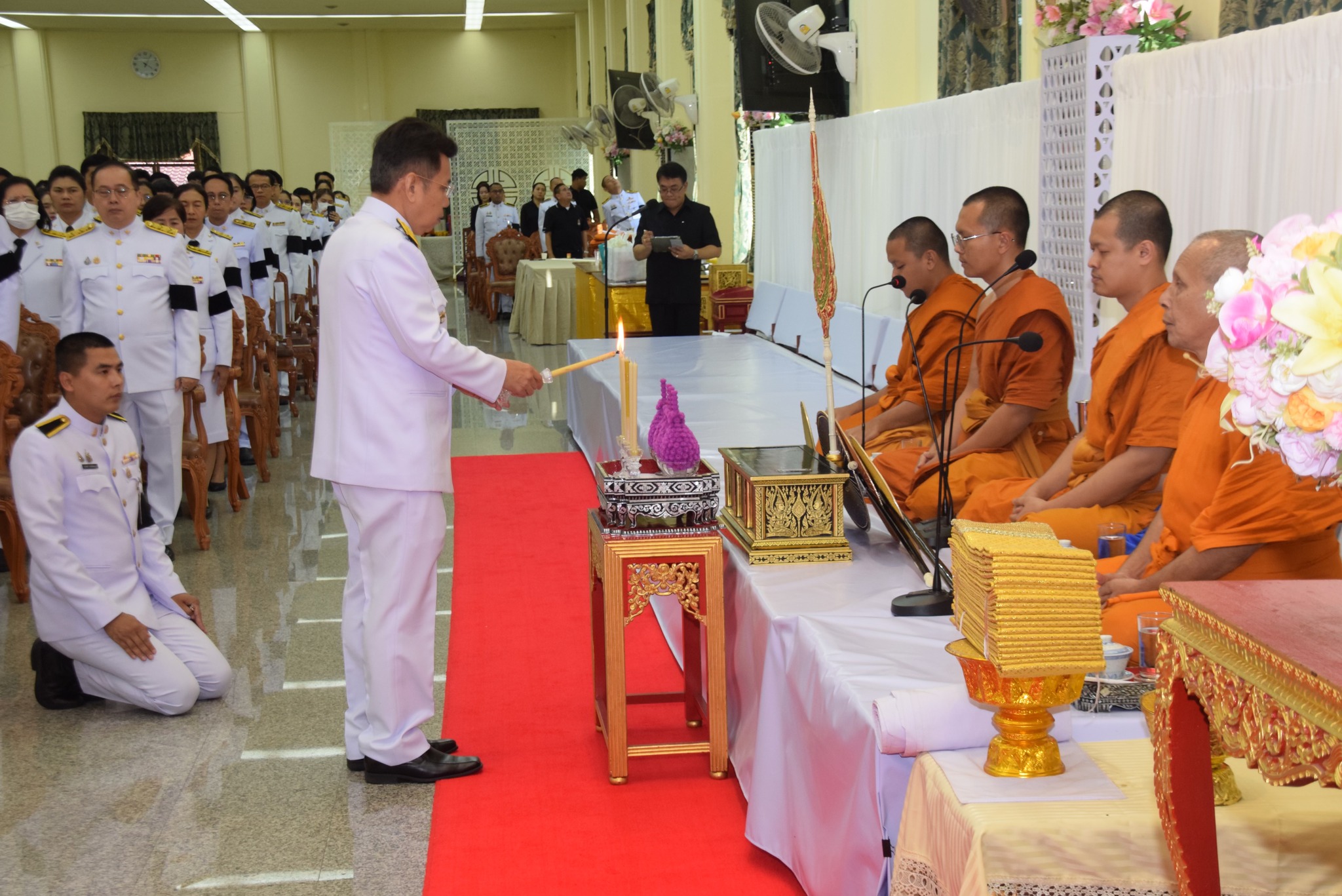 19 พฤศจิกายน 2568 จังหวัดพระนครศรีอยุธยา ร่วมกับคณะสงฆ์จังหวัดพระนครศรีอยุธยา และวัดพนัญเชิงวรวิหาร จัดพิธีสวดพระอภิธรรมอุทิศถวายพระราชกุศลแด่สมเด็จพระนางเจ้าสิริกิติ์ พระบรมราชินีนาถ พระบรมราชชนนีพันปีหลวง ตั้งแต่วันที่ 26 ตุลาคม - 24 พฤศจิกายน 2568 (30 วัน)