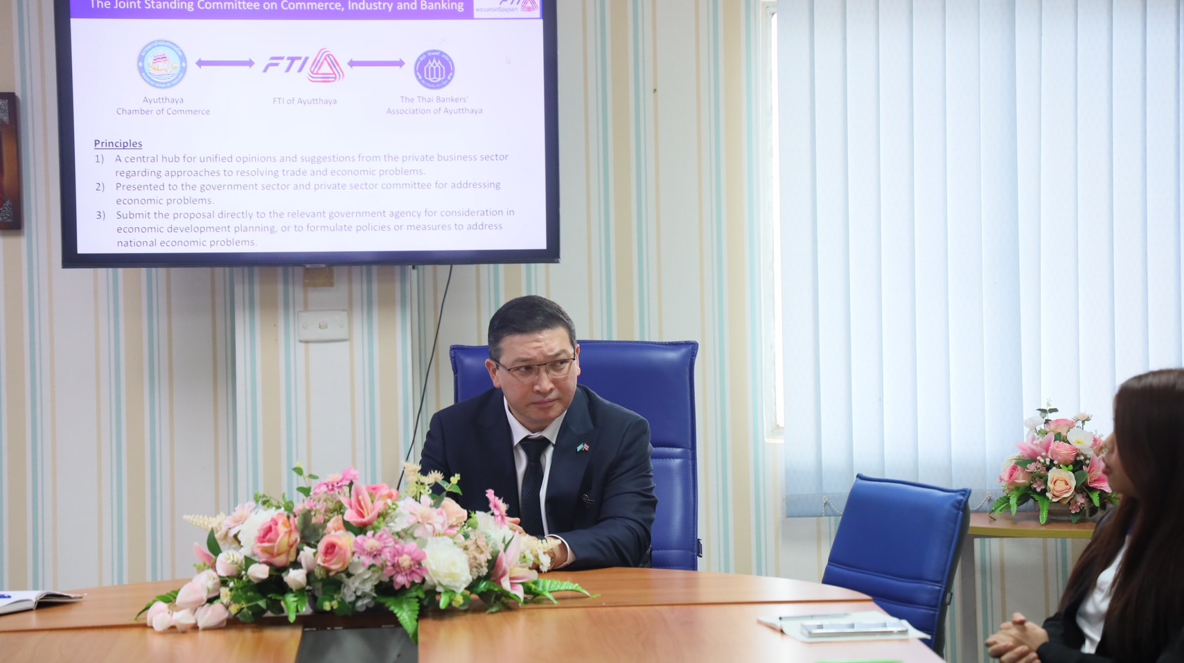 อยุธยาต้อนรับเอกอัครราชทูตคาซัคสถานฯ กระชับมิตรภาพ เสริมสร้างความร่วมมือด้านการค้าและการลงทุน