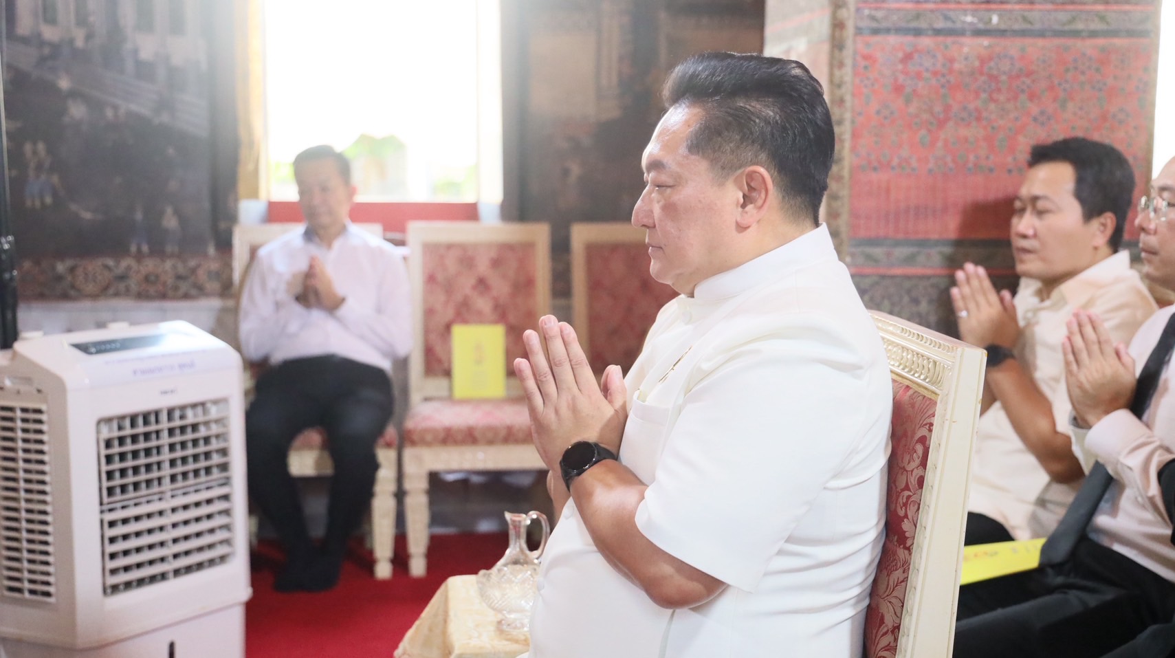 ผู้ว่าราชการจังหวัดพระนครศรีอยุธยาเป็นประธานในพิธีบำเพ็ญกุศลอุทิศถวายอดีตเจ้าอาวาสวัดเสนาสนารามราชวรวิหาร ปีที่ 68