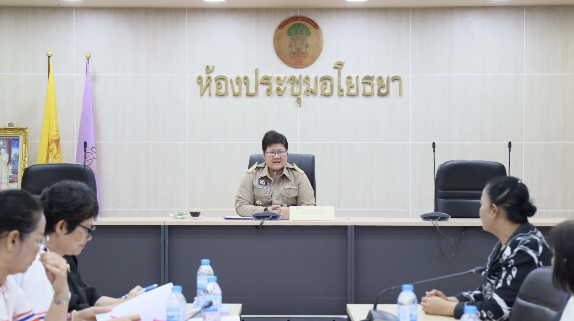 อยุธยาฯ เปิดโครงการเพิ่มประสิทธิภาพกองทุนพัฒนาบทบาทสตรี มุ่งเสริมทักษะกลไกขับเคลื่อนงาน ยกระดับคุณภาพชีวิตสตรีในชุมชน ภายใต้หลักธรรมาภิบาล สร้างความเข้มแข็งให้เศรษฐกิจฐานรากอย่างยั่งยืน