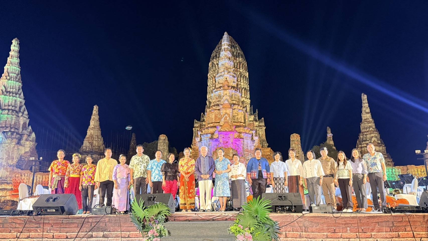 รองผู้ว่าฯ อยุธยา ร่วมพิธีเปิดกิจกรรม "สงกรานต์วัดไชยฯ ปีใหม่ไทยอยุธยา" เสริมสร้างการท่องเที่ยวโบราณสถาน พร้อมผลักดันซอฟต์พาวเวอร์ด้านวัฒนธรรมไทย