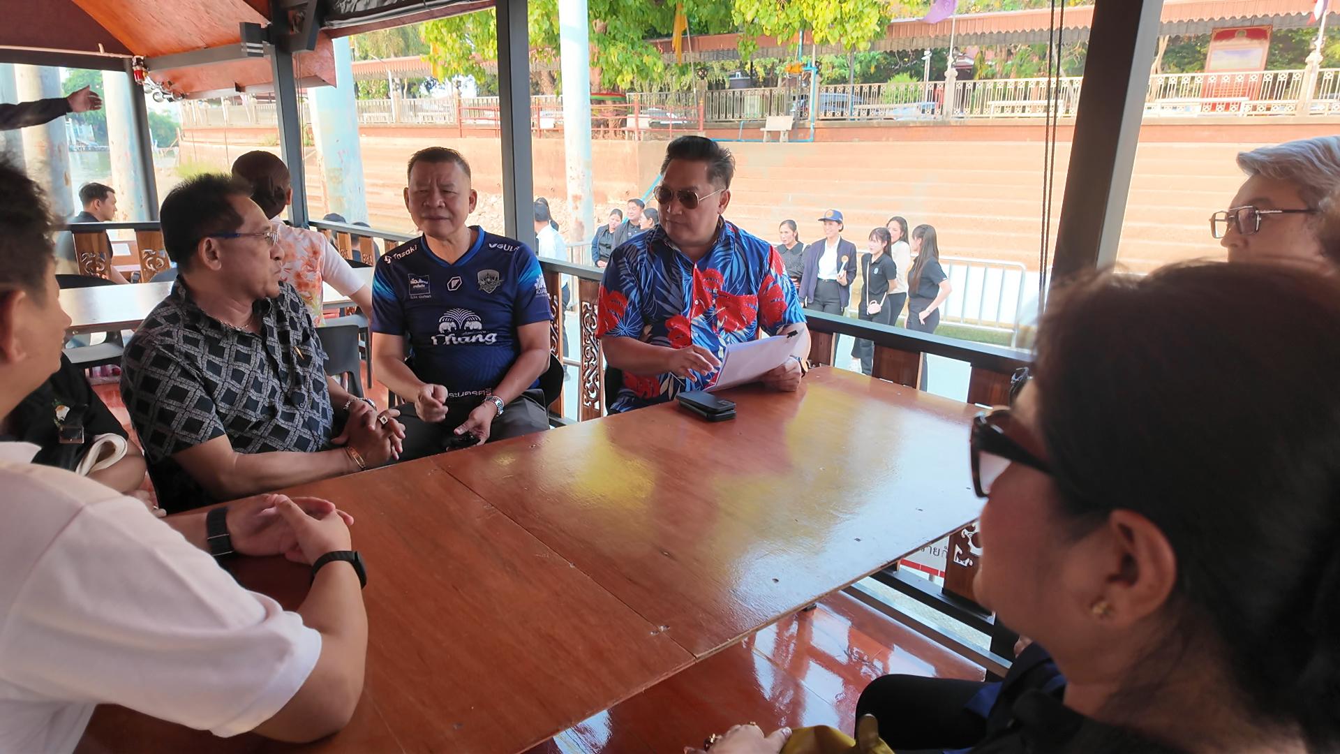 ผู้ว่าฯ อยุธยา นำทุกภาคส่วน  ล่องเรือสำรวจท่องเที่ยวทางน้ำ เตรียมแผนฟื้นฟูส่งเสริมการท่องเที่ยวทางน้ำ