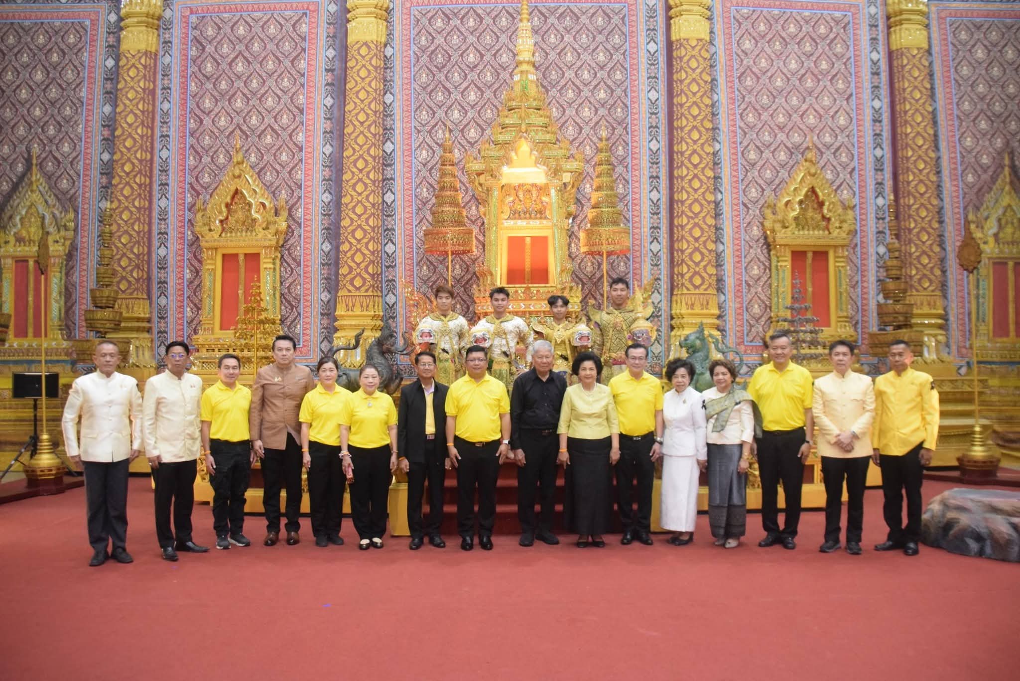รองผู้ว่าราชการจังหวัดพระนครศรีอยุธยา ร่วม โครงการทิพยสืบสาน รักษา ต่อยอด นวัตกรรมศาสตร์ พระราชา ครั้งที่ 64 "New Gen Change the World : คนรุ่นใหม่ ใจเปลี่ยนโลก ด้วยศาสตร์พระราชา"  