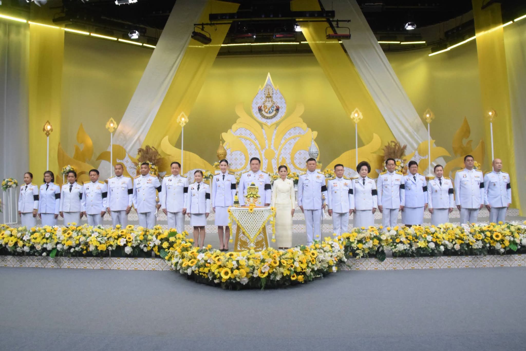 ผู้ว่าราชการจังหวัดพระนครศรีอยุธยา นำคณะผู้บริหารและหัวหน้าส่วนราชการ ร่วมบันทึกเทปถวายพระพรชัยมงคล พระบาทสมเด็จพระเจ้าอยู่หัว เนื่องในโอกาสวันเฉลิมพระชนมพรรษา 28 กรกฎาคม 2569