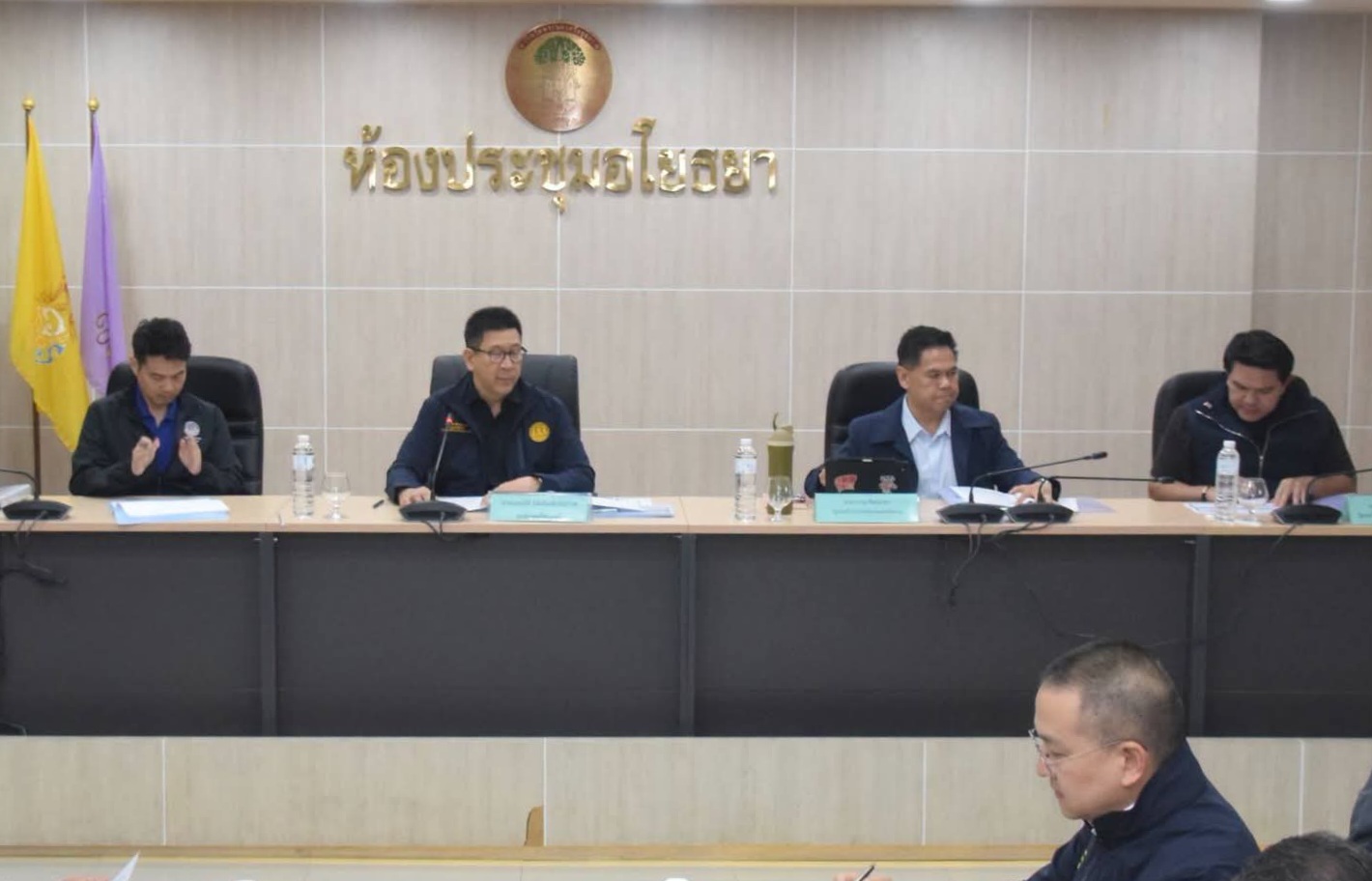 รัฐบาลเร่งวางแผนรับมืออุทกภัย&ndash;ภัยแล้งภาคกลาง &ldquo;เอกนิติ&rdquo; นั่งหัวโต๊ะประชุม อยุธยาเตรียมพร้อม 24 ชั่วโมง รับมือทุกสถานการณ์