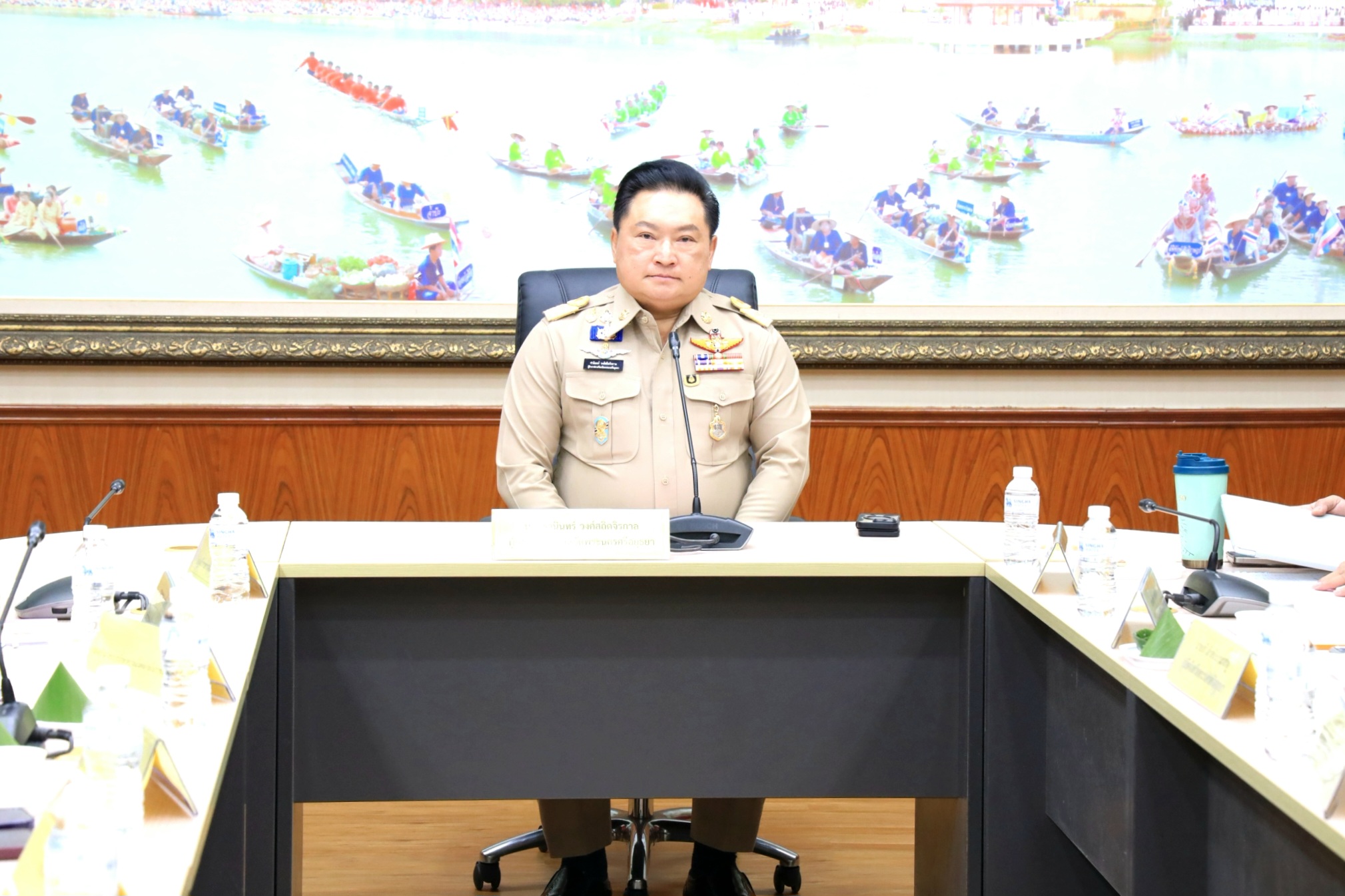 ผู้ว่าฯ อยุธยา ประชุมนายอำเภอและหัวหน้าส่วนราชการสังกัดกระทรวงมหาดไทย ประจำเดือนสิงหาคม 2569 ติดตามข้อราชการสำคัญและแนวทางการปฏิบัติงานในพื้นที่