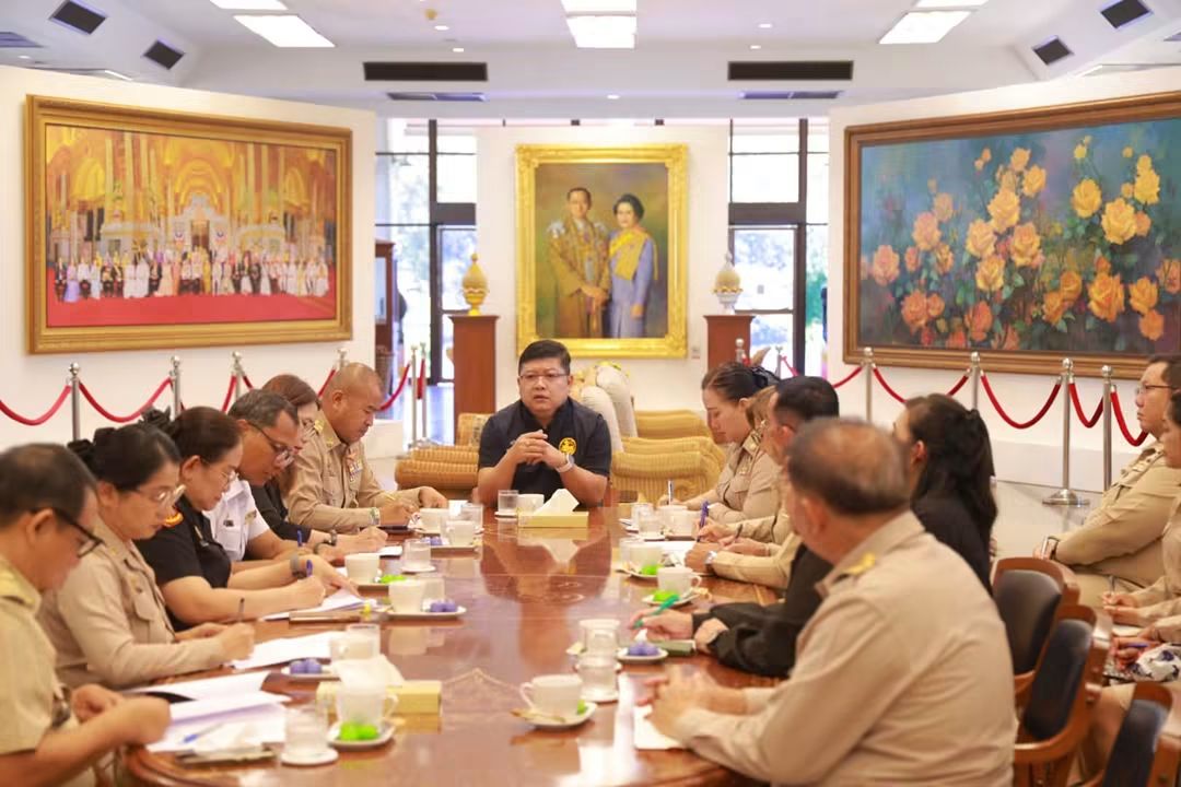ผู้ว่าฯ อยุธยา ร่วมประชุม SAT ติดตามสถานการณ์สาธารณภัยส่วนกลาง พร้อมรายงานปัญหาและความต้องการสนับสนุนของจังหวัด