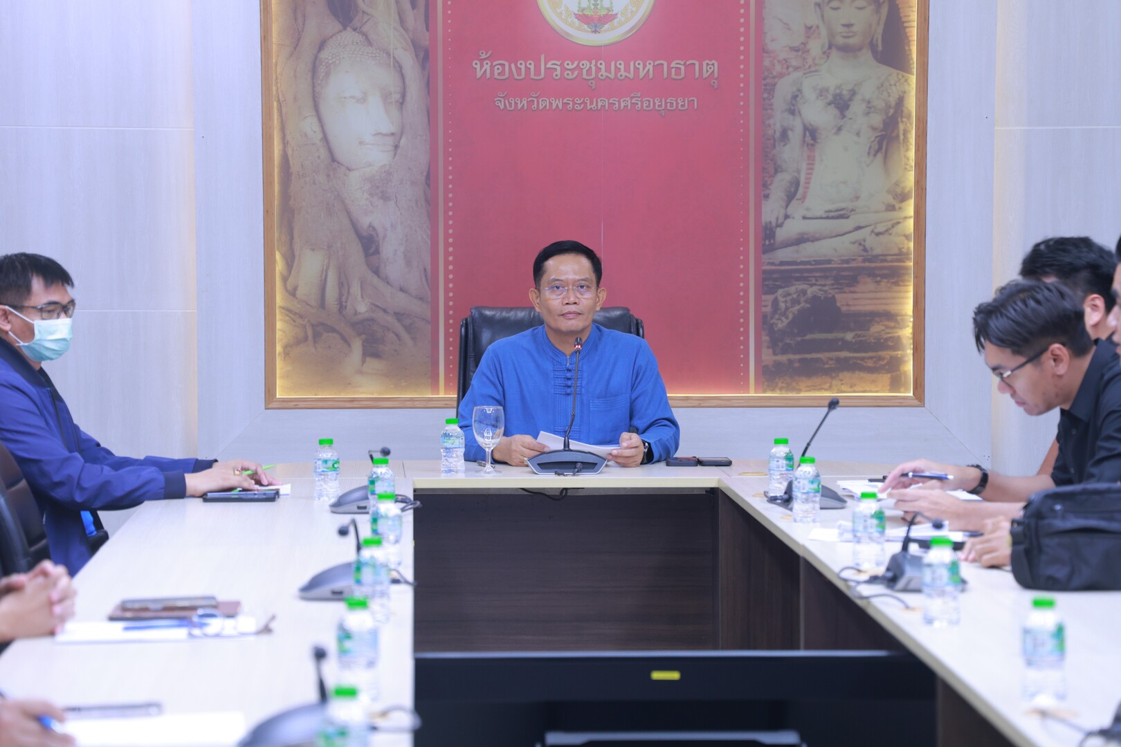 รองผู้ว่าฯ อยุธยา ประชุม ก.ช.ภ.จ. ครั้งที่ 19/2569 พิจารณาประกาศพื้นที่ประสบอุทกภัยเพิ่มเติม พร้อมหารือหลักเกณฑ์ช่วยเหลือผู้เสียชีวิตจากการจมน้ำ และช่วยเหลือผู้ประสบภัย 409 ครัวเรือน
